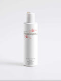 Witte fles micellaire reinigingswater met bloemenprint, make-up remover voor alle huidtypen